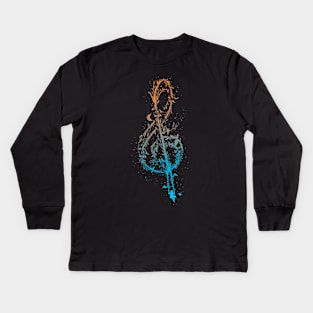 Music to Fly Kids Long Sleeve T-Shirt